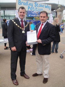 Bradley-Stoke-Way-road safety_petition-councillors Ben Walker Jack Lopresti